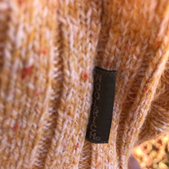 Women’s large beautiful WOOLRICH sweater cornhusk heather - Picture 6 of 16